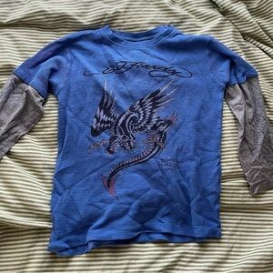 deadstock vintage original ed hardy shirt, in great condition!!so cute!!
